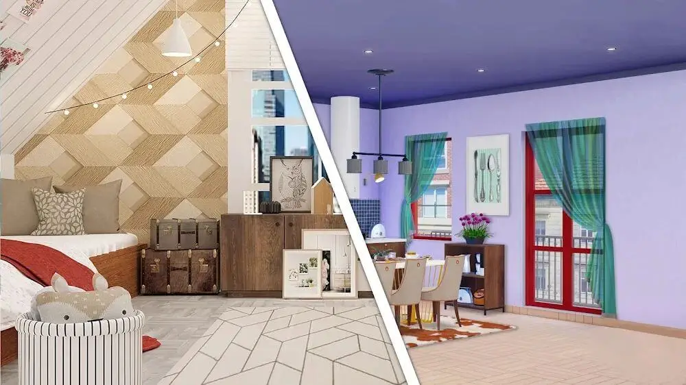 Screenshot of the Home Designer: Makeover House game