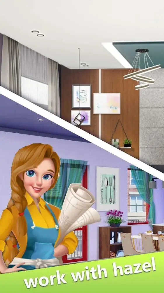 Screenshot of the Home Designer: Makeover House game