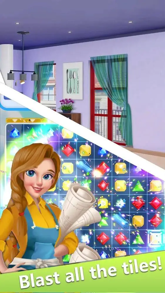 Screenshot of the Home Designer: Makeover House game