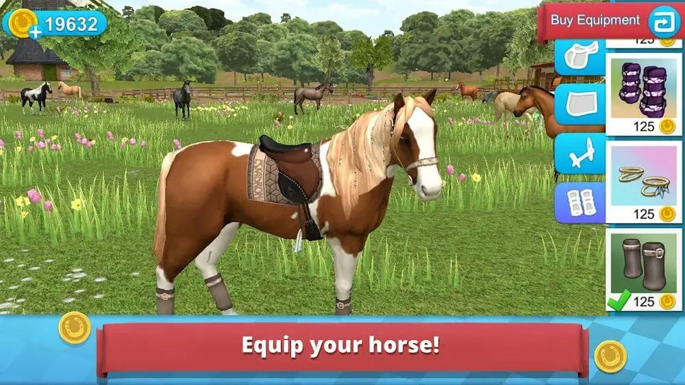 Screenshot of the Horse World - Show Jumping game