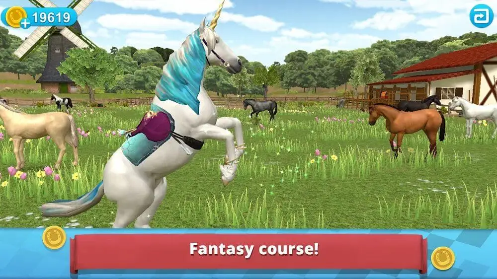 Screenshot of the Horse World - Show Jumping game