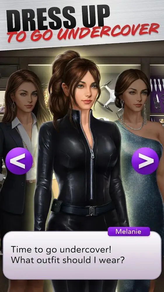 Screenshot of the Hot Spies app