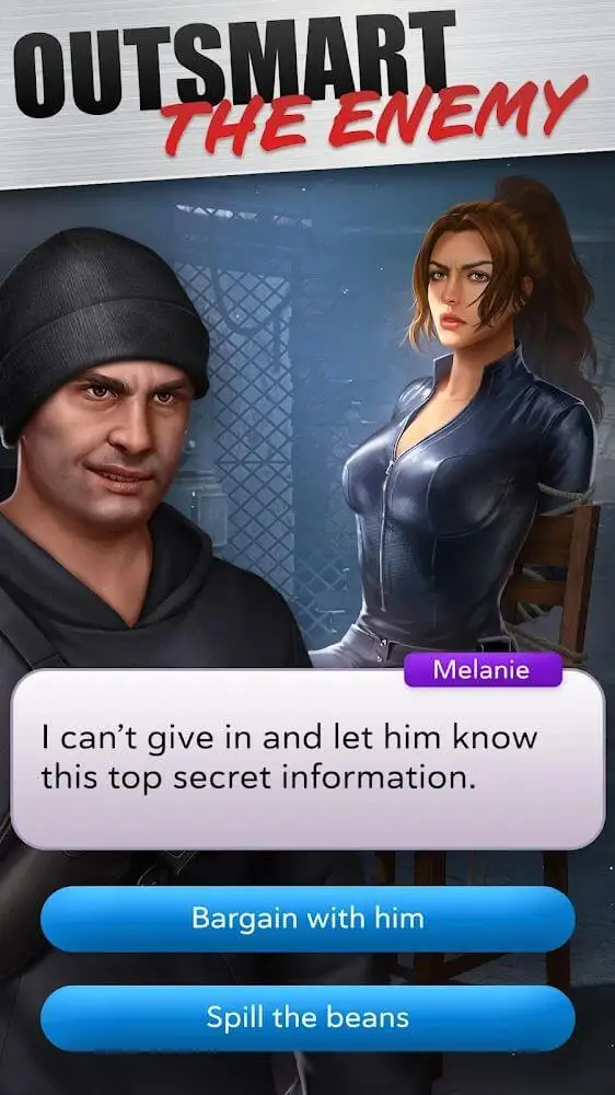 Screenshot of the Hot Spies app