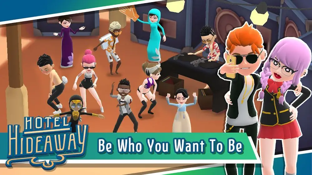 Screenshot of the Hotel Hideaway: Virtual World game