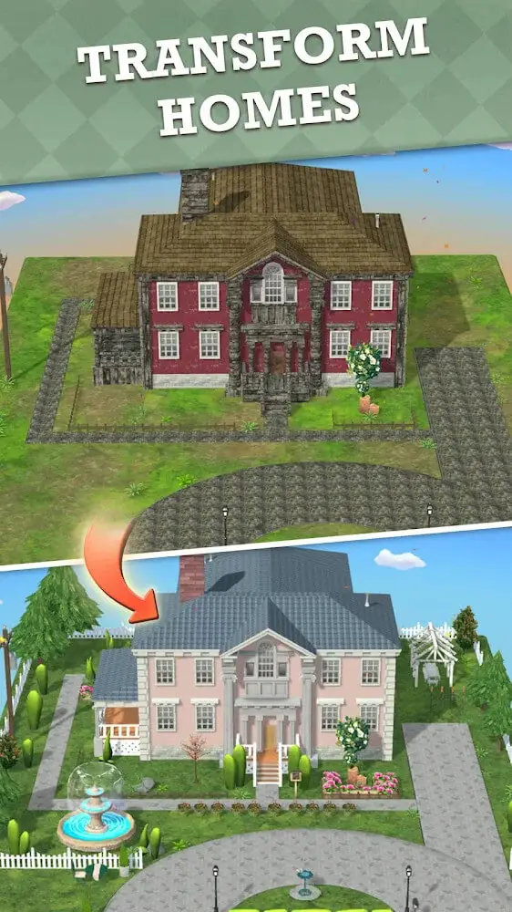 Screenshot of the House Flip app