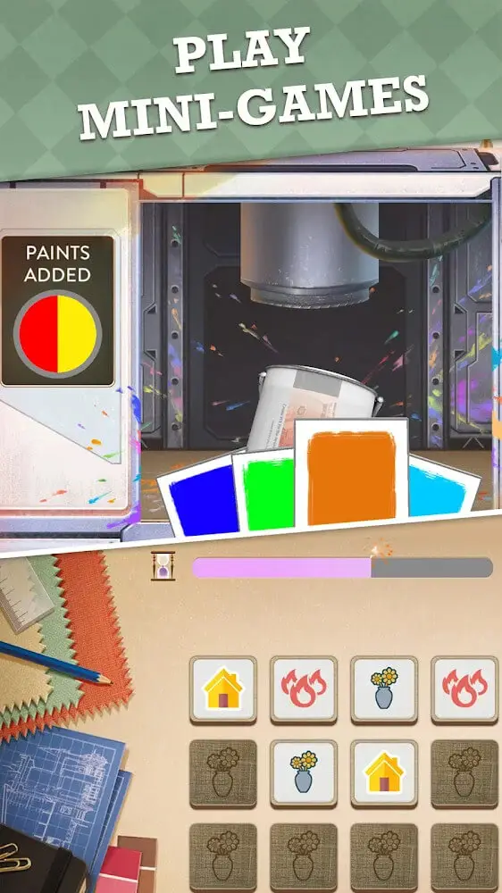 Screenshot of the House Flip app