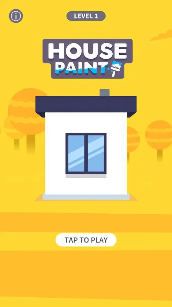 Screenshot of the House Paint app