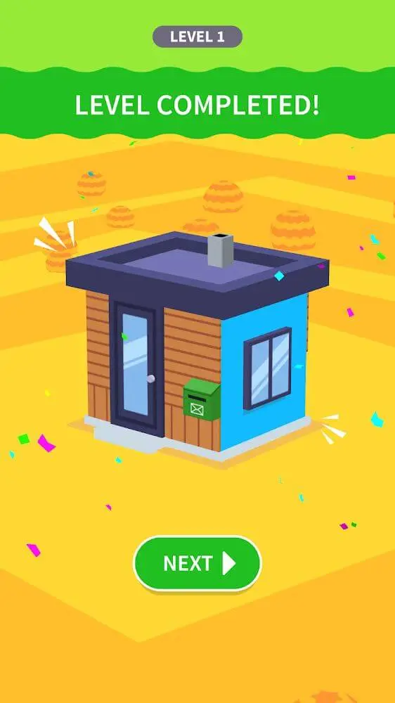 Screenshot of the House Paint app