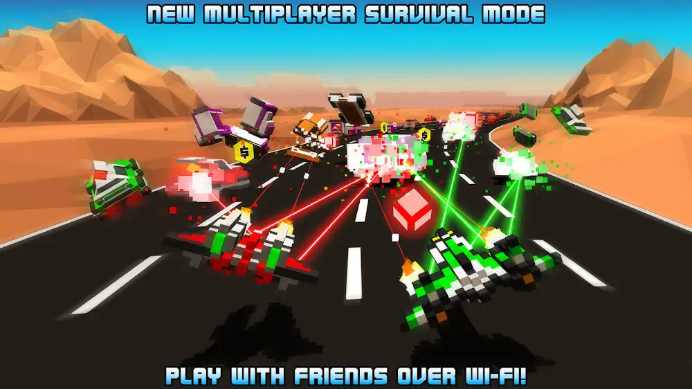 Screenshot of the Hovercraft: Takedown game
