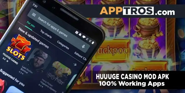 Screenshot of the Huuuge Casino Slots app