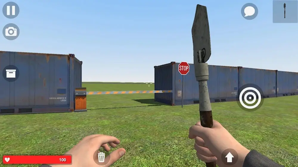 Screenshot of the Hypper Sandbox game