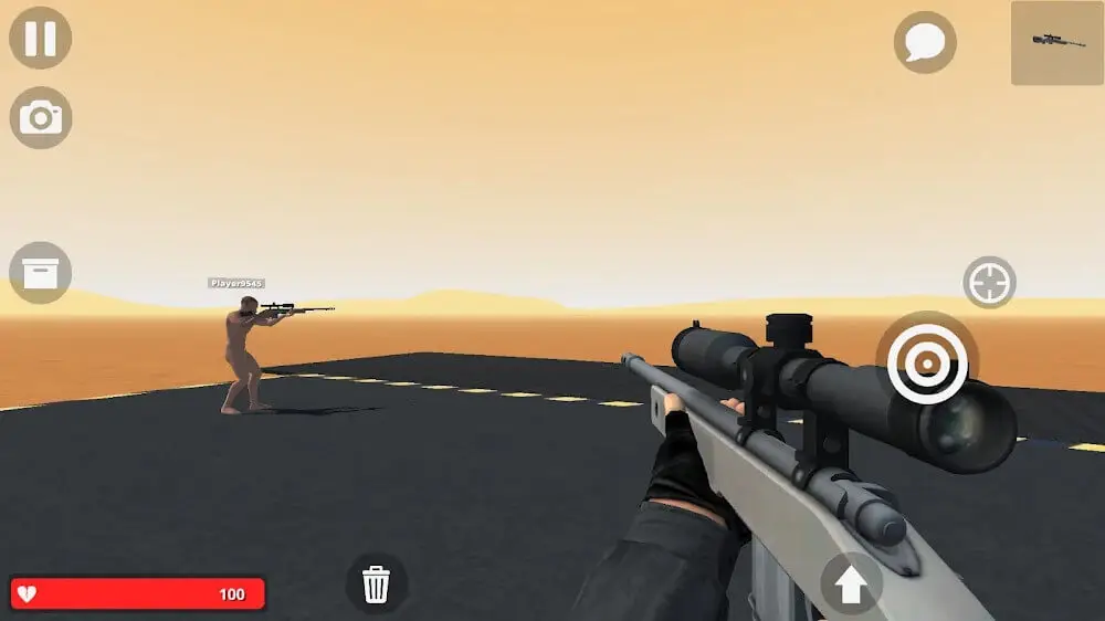 Screenshot of the Hypper Sandbox game