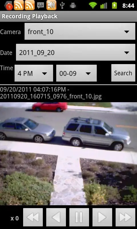 Screenshot of the IP Cam Viewer Pro game