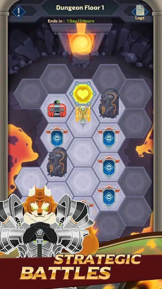Screenshot of the Idle Arena - Clicker Battle app