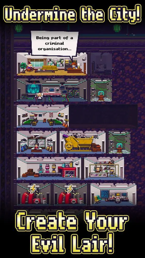 Screenshot of the Idle Mastermind game