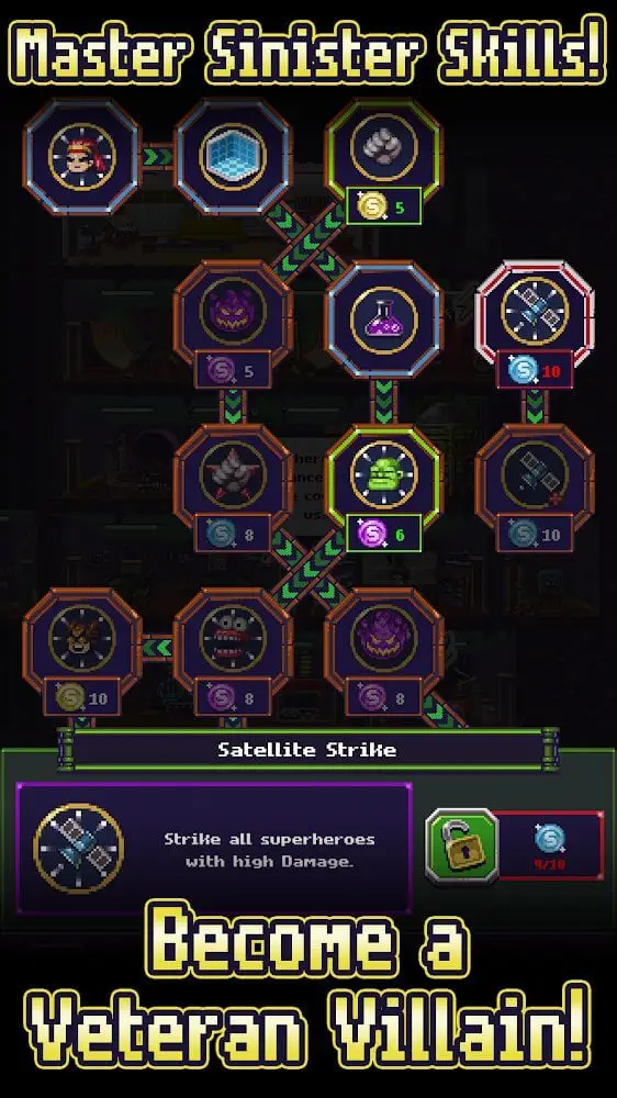 Screenshot of the Idle Mastermind game