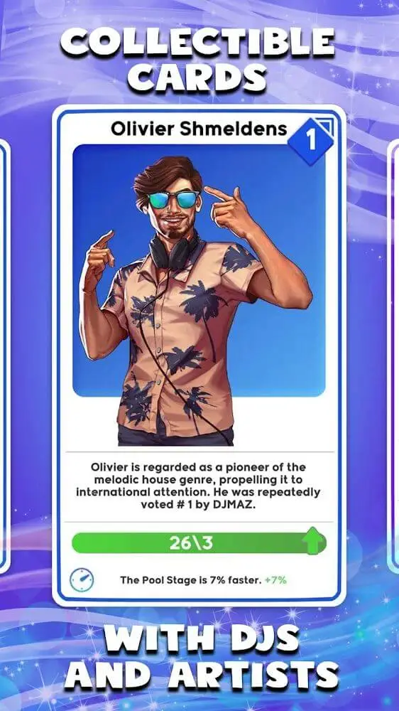 Screenshot of the Idle Music Festival Tycoon app
