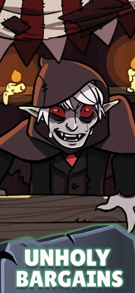 Screenshot of the Idle Necromancer app