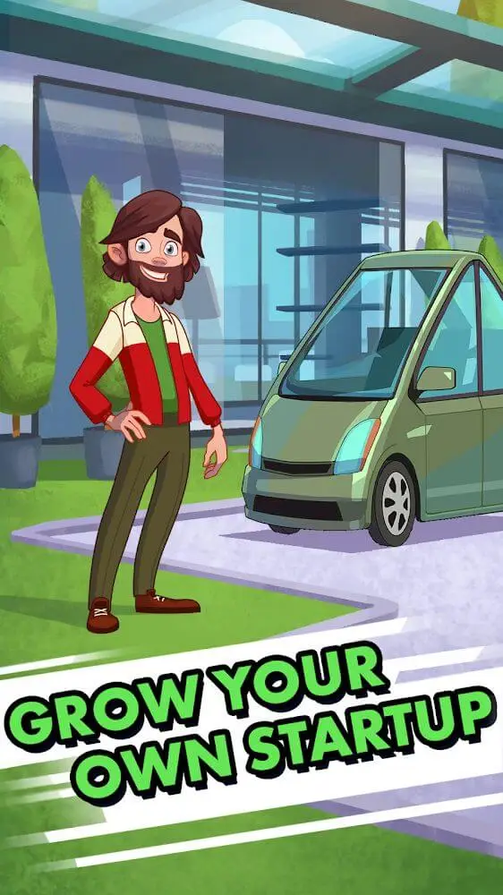 Screenshot of the Idle Startupper app