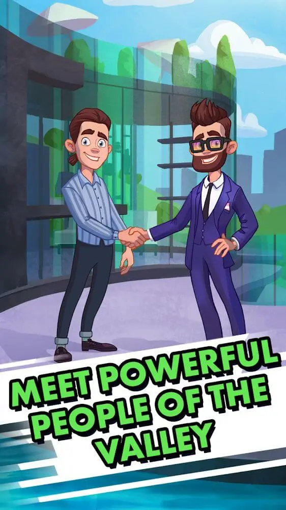 Screenshot of the Idle Startupper app