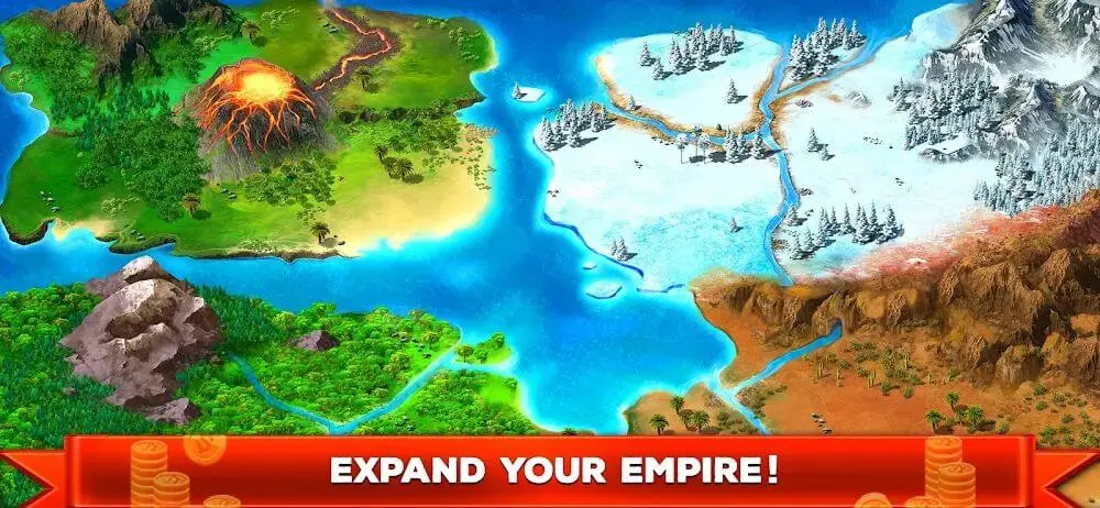 Screenshot of the Idle Train Empire game