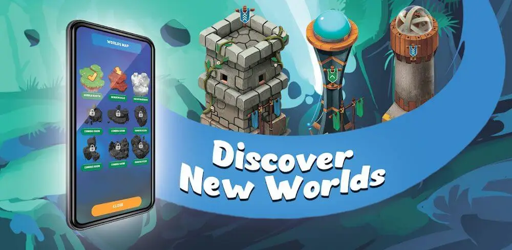 Screenshot of the Idleville: Idle Tycoon game