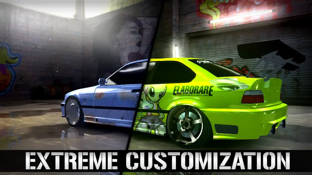 Screenshot of the Illegal Race Tuning game