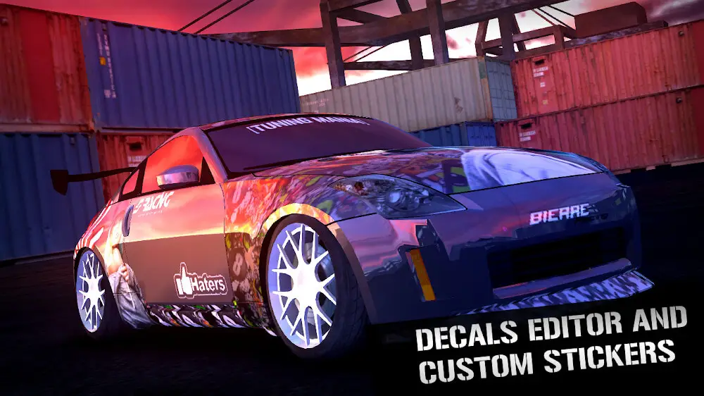 Screenshot of the Illegal Race Tuning game