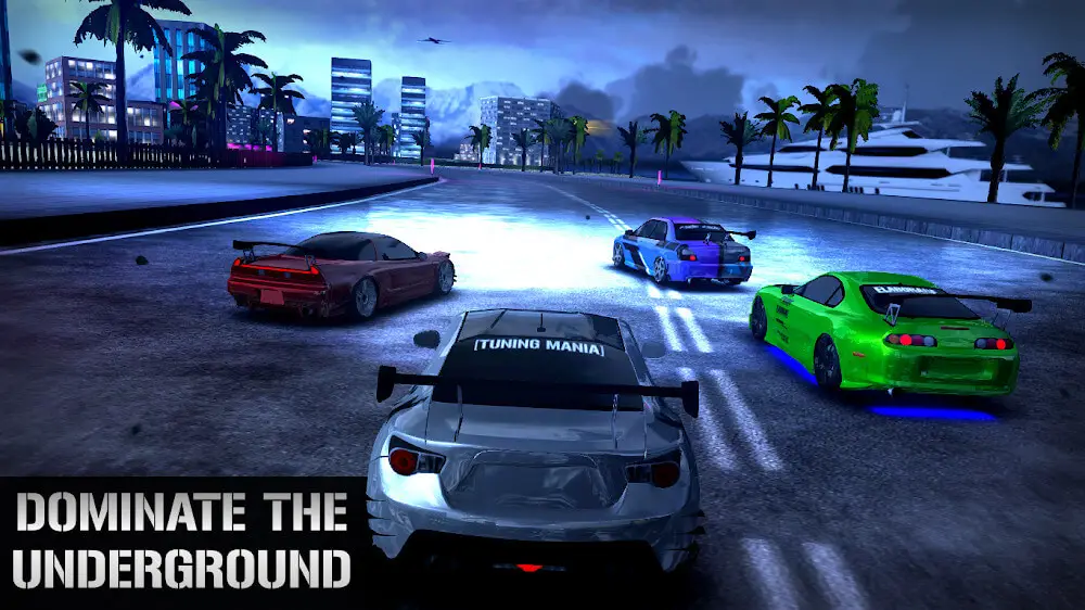 Screenshot of the Illegal Race Tuning game