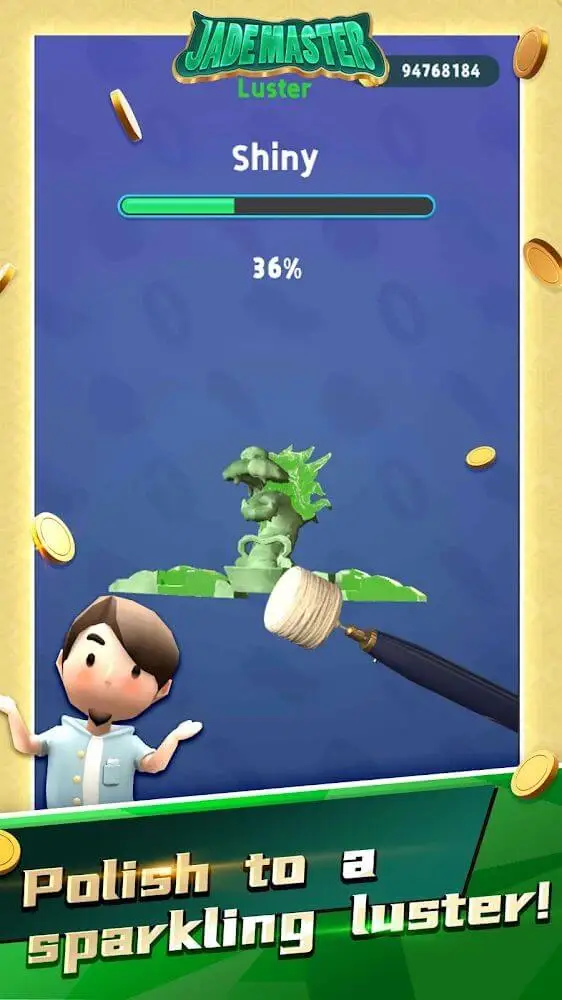 Screenshot of the JadeMaster app