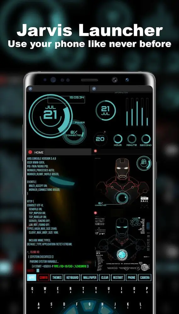 Screenshot of the Jarvis Assistant Launcher game