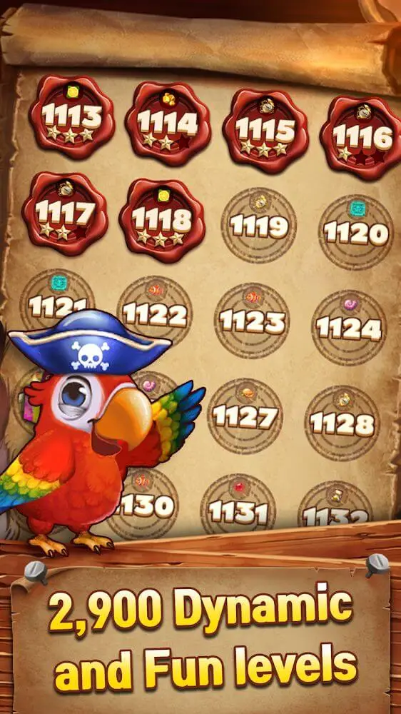 Screenshot of the Jewels Fantasy app