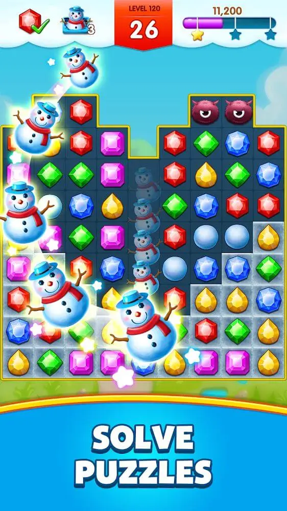 Screenshot of the Jewels Legend app