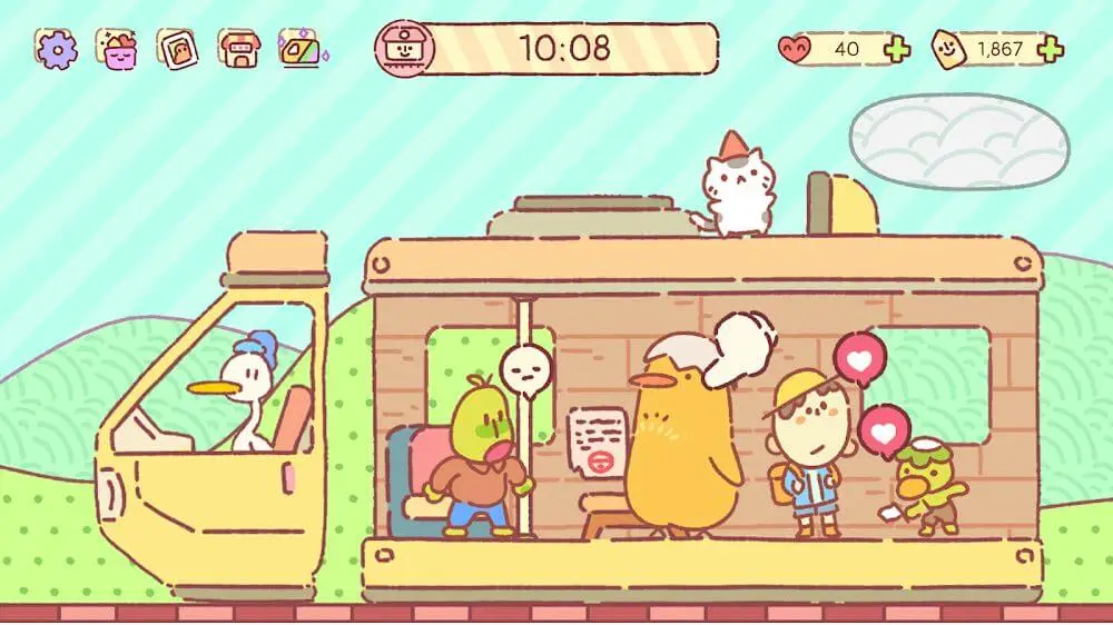 Screenshot of the Joy Tracks game