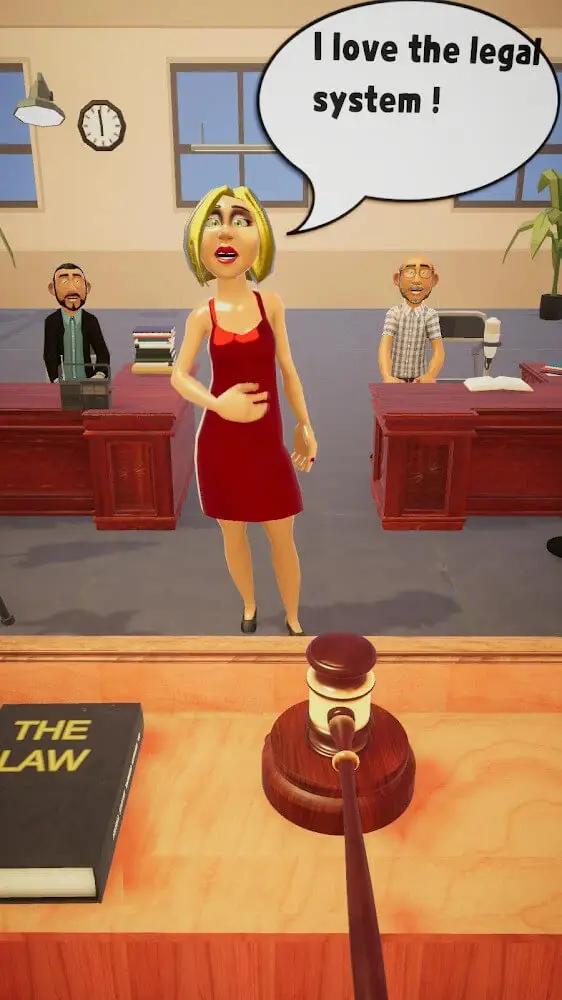Screenshot of the Judge 3D - Court Affairs app