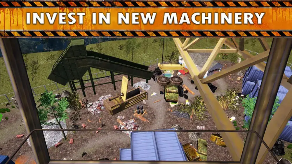 Screenshot of the Junkyard Builder Simulator game
