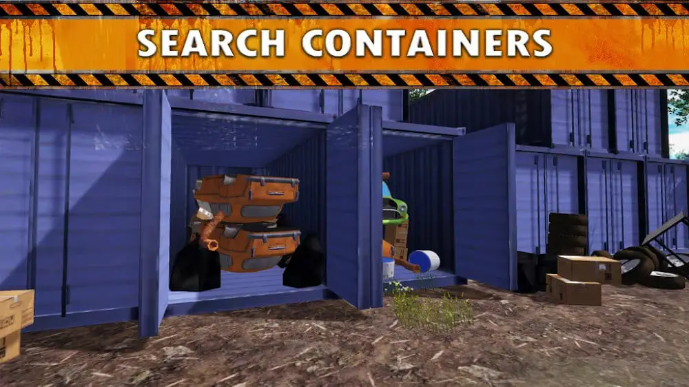 Screenshot of the Junkyard Builder Simulator game
