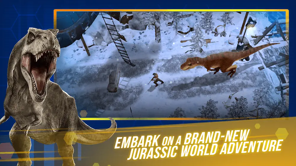 Screenshot of the Jurassic World Primal Ops game