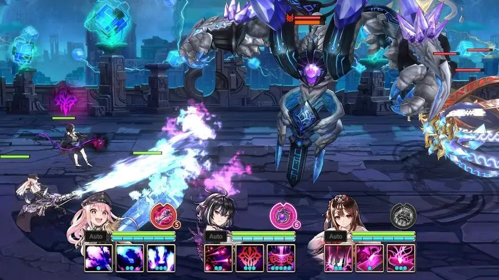 Screenshot of the KINGs RAID game