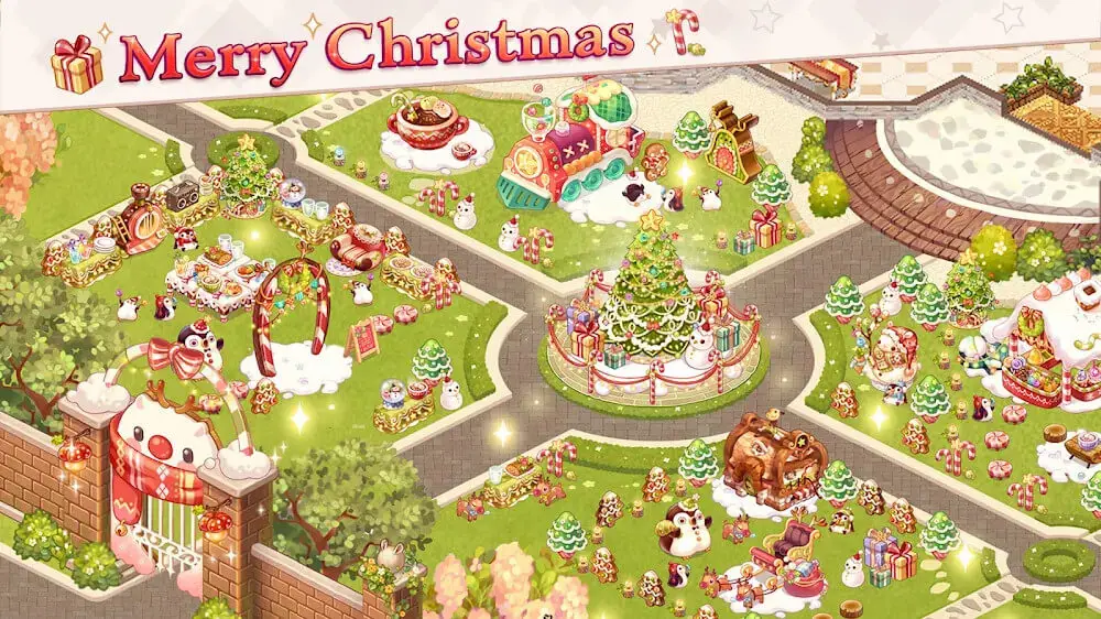 Screenshot of the Kawaii Mansion: Hidden Objects game