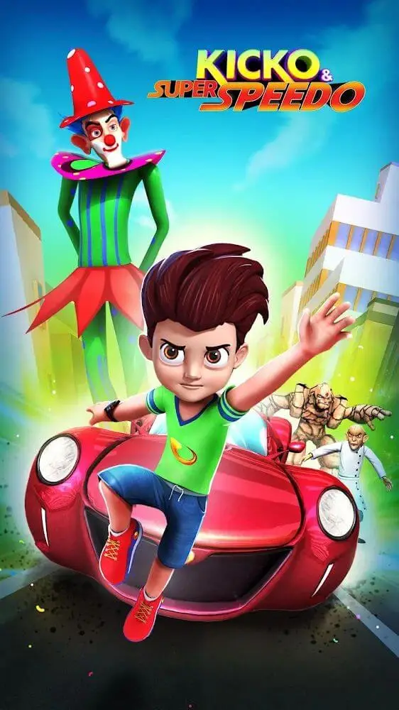 Screenshot of the Kicko & Super Speedo app