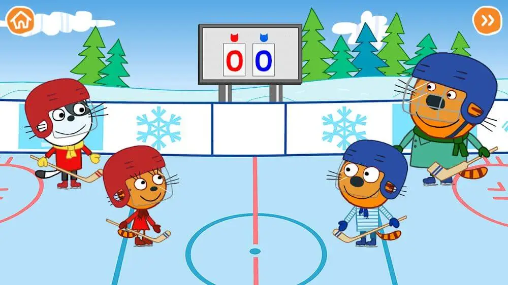 Screenshot of the Kid-E-Cats. Educational Games game