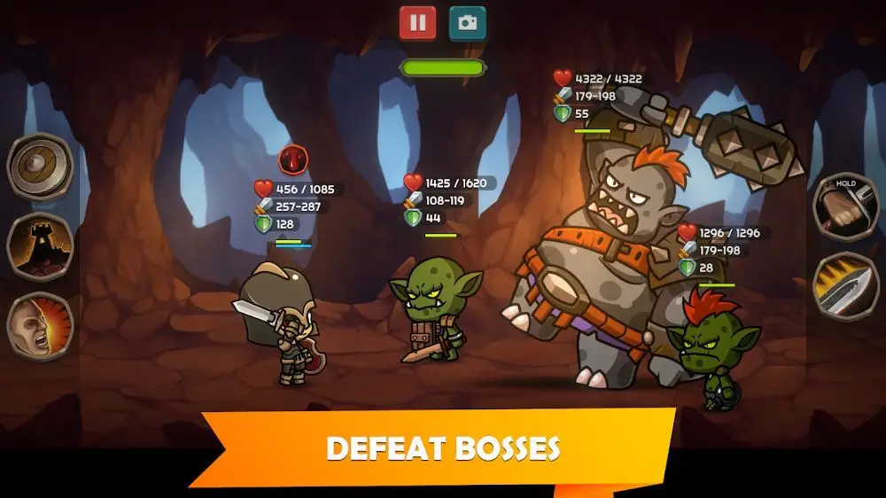 Screenshot of the Kinda Heroes game