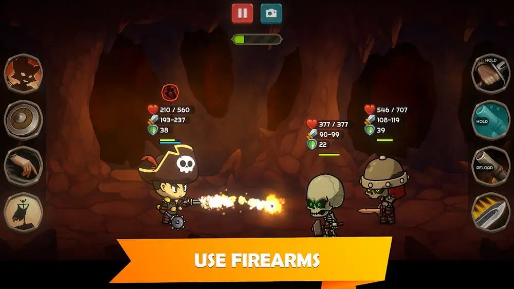 Screenshot of the Kinda Heroes game