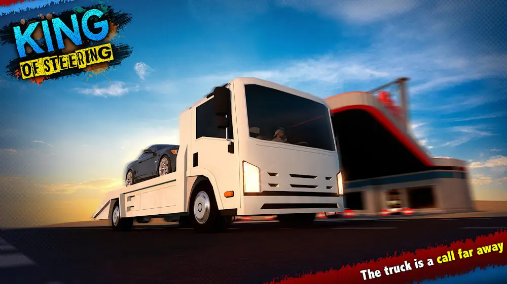 Screenshot of the King Of Steering game
