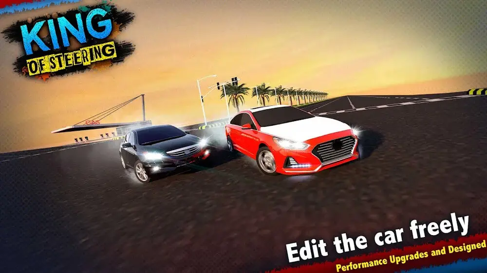 Screenshot of the King Of Steering game