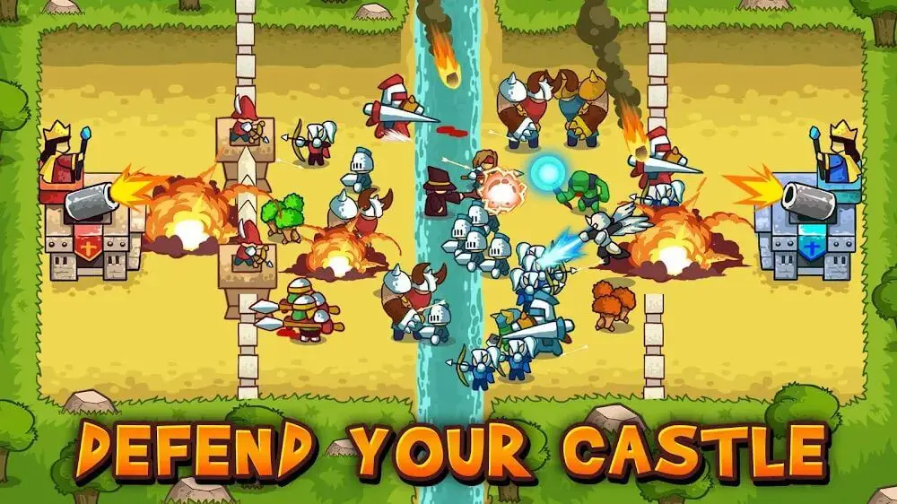 Screenshot of the King Rivals: War Clash game