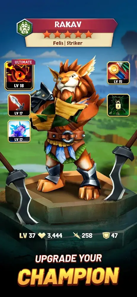 Screenshot of the Kingdom Boss – Hero RPG app