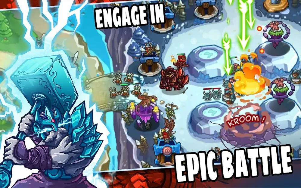 Screenshot of the Kingdom Defense: The War of Empires game