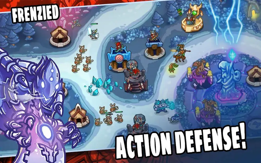Screenshot of the Kingdom Defense: The War of Empires game